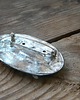 broszki Labradoryt / granat / kianit w listkach   - broszka 4