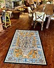 dywany Dywan Vintage w Panterę Śnieżną Błękitny Unikat 120x180 cm Safari 4