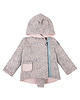 kurtki i płaszcze dla dziewczynki Kurteczka z Patentem, Pudrowy Lamparcik 1