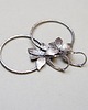 kolczyki wire wrapping Orchid  circle vol. 2 - kolczyki 3