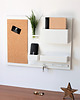 organizery Organizer biurowy - 63x45 cm, drewniany, na ścianę. tablica korkowa 2