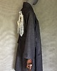 płaszcze damskie Kimono długie jeans z paskiem oko patchwork frędzle. 8