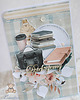 kartki scrapbooking Kartka książka Zakończenie Roku2 GOTOWA 1