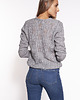 swetry damskie  Rozpinany sweter - SWE267 szary MKM 1