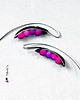 kolczyki wire wrapping kolczyki NAIFARU 2