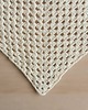 apaszki Bandana szydełkowa ecru bawełniana chustka handmade 3