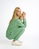 bluza bez kaptura damska Bluza avokado 1