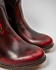 botki damskie RĘCZNIE ROBIONE BOTKI ZAPATO 454 CZARNO CZERWONY 4