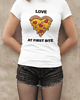 t-shirt damskie Pizza koszulka damska 1
