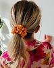 gumki do włosów Gumka jedwabna, scrunchie, frotka sweet apricot MIDI 3