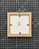 ramki na zdjęcia Mała ramka 10x10 cm - minimalistyczna ramka, skośny profil 3