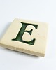 magnesy Ceramiczny magnes, zielona literka E 3