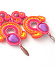 kolczyki soutache Letnia impreza 3
