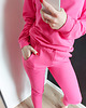 komplety damskie DRES BAWEŁNIANY SERCE I267 FUKSJA 2