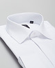 koszule męskie Koszula na spinki fabrizia 00414 biały slim fit 1