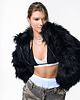 kurtki damskie Sztuczne futro długi włos black faux FUR(IOUS) Jacket 3