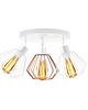 lampy wiszące Loftowa 3-płomienna lampa sufitowa z regulowanymi kloszami GIJON LOFT 5