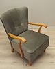fotele Fotel bukowy, duński design, lata 60, produkcja: Dania 5