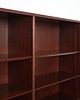 półki Regał mahoniowy, duński design, lata 70,  Carlo Jensen,  Hundevad 6