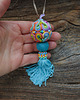wisiory Kolorowy boho wisior sutasz 5