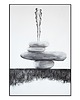 obrazy Balancing act I, obraz do salonu na płótnie, minimalistyczna abstrakcja zen 2
