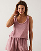 topy damskie Top frotte lila 2