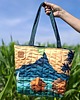 torby na ramię Pikowana duża torba shopper Bora-Bora 3
