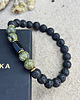 biżuteria męska Bransoletka męska Serpentynit i Turmalin 1