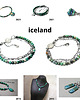 bransoletki wire wrapping Iceland vol. 5 - bransoletka 5