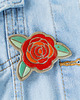 broszki Ceramiczna broszka RÓŻA 2