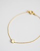 bransoletki złote 16k Gold Plated Tiny Dot Bracelet 2