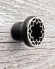 gałki do mebli Ceramiczna gałka do mebli czarna, wz.3 2