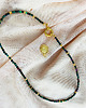 korale NASZYJNIK szafiry, choker 3