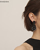 kolczyki soutache Czerwone kolczyki sutasz nowoczesne 2