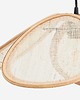 lampy wiszące Lampa boho bambus i len 57cm 2
