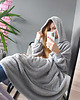 bluza z kapturem damska KOCO-BLUZA I276 SZARA 4