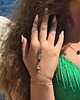bransoletki z kamieni naturalnych Bransoletka z pierścionkiem Nude Stones - zoisyt 1