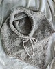 czapki damskie Balaclava boucle kominiarka alpaka i wełna beżowa 1