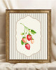 grafiki i ilustracje 3 PLAKATY truskawki galeria botaniczne owoce 3