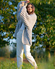 kardigany damskie Kardigan z kieszeniami Chunky knit F1090 3
