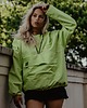 kurtki damskie Kurtka wiatrówka typu anorak neon lime 10