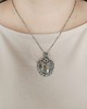 wisiory Naszyjnik Agat Crazy Lace stal chirurgiczna wisiorek handmade wirewrapping 1