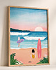 plakaty Plakat Surferki na plaży 2