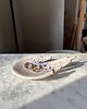 pojemniki na biżuterię Ceramiczna Łapka Handmade Talerzyk na Biżuterię Niebieskie Ciapki 2