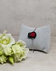 bransoletki soutache Bransoletka sutasz z sercem Swarovski light siam 3