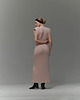 sukienki midi damskie Sukienka Bare pastel pink 1