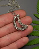 wisiory Wisiorek księżyc labradoryt wire wrapping 1