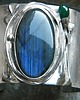bransoletki wire wrapping Labradoryt / onyks    - BRANSOLETA MANKIET - CUFF 4
