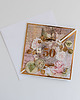 kartki scrapbooking 50 rocznica ślubu, złote gody, kartka 3d 1