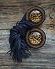 kolczyki soutache Kolczyki sutasz z motywem panterki 3